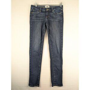 Paige Jeans Women's Size 24 Blue Jimmy Jimmy Skinny Dark Wash